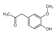 1-(4-hydroxy-3-methoxyphenyl)propan-2-one 2503-46-0