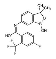 1266084-51-8 structure, C17H14BF4NO3