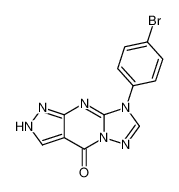 141300-30-3 structure, C12H7BrN6O