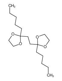 85796-34-5 spectrum, bis (pentyl-2 dioxolanne-1,3 yl-2)-1,2 ethane