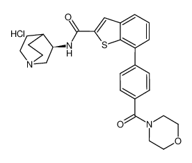 634903-80-3 structure, C27H30ClN3O3S