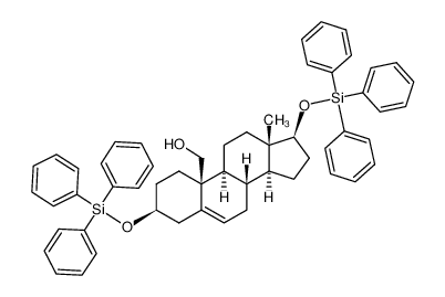 3β,17β-Di(triphenylsiloxy)androst-5-en-19-ol