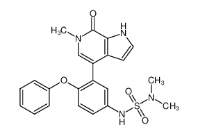 1445993-03-2 structure, C22H22N4O4S