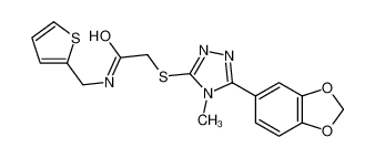 606136-68-9 structure, C17H16N4O3S2