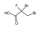 425-83-2 structure, C3H3Br2FO2