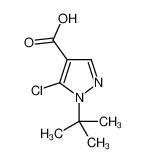 1-tert-butyl-5-chloropyrazole-4-carboxylic acid 950858-13-6