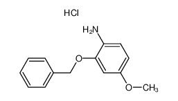 107456-59-7 2-benzyloxy-4-methoxy-aniline, hydrochloride