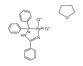 197446-55-2 structure, C23H25Cl2N2OPPd