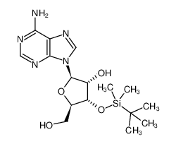 [(2S,3R,4S,5R)-2-(6-aminopurin-9-yl)-3-hydroxy-5-(hydroxymethyl)-4-[(2-methylpropan-2-yl)oxy]oxolan-2-yl]-dimethylsilicon 69504-14-9