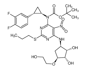 1451196-00-1 structure, C28H37F2N5O8S