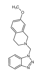 221656-41-3 spectrum, 2-(1H-1,2,3-benzotriazol-1-ylmethyl)-7-methoxy-1,2,3,4-tetrahydroisoquinoline