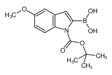 N-叔丁氧基羰基-5-甲氧基-2-吲哚硼酸