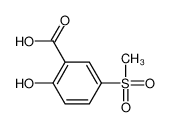 2-hydroxy-5-methylsulfonylbenzoic acid 68029-77-6