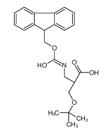 (2R)-2-[(9H-fluoren-9-ylmethoxycarbonylamino)methyl]-3-[(2-methylpropan-2-yl)oxy]propanoic acid 847153-42-8