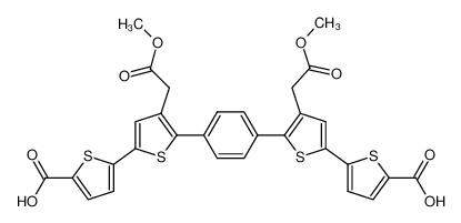 1427213-79-3 structure, C30H22O8S4