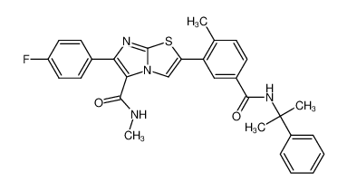 1438844-03-1 structure, C30H27FN4O2S