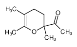 1-(2,5,6-trimethyl-3,4-dihydropyran-2-yl)ethanone 18229-58-8