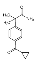 169280-22-2 spectrum, 2-(4-cyclopropanecarbonyl-phenyl)-2-methyl-propionamide