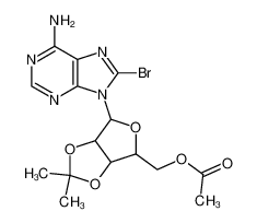 13089-46-8 O5'-acetyl-8-bromo-O2',O3'-isopropylidene-adenosine