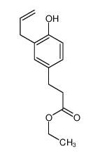 ethyl 3-(4-hydroxy-3-prop-2-enylphenyl)propanoate 166959-22-4
