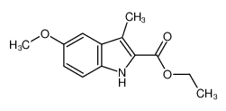 ethyl 5-methoxy-3-methyl-1H-indole-2-carboxylate 16381-42-3