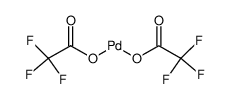 42196-31-6 structure, C4F6O4Pd