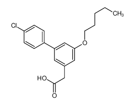 61888-64-0 4'-氯-5-戊氧基-3-联苯乙酸