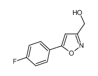 [5-(4-fluorophenyl)-1,2-oxazol-3-yl]methanol 640291-97-0