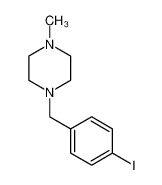 1-[(4-iodophenyl)methyl]-4-methylpiperazine 102294-97-3