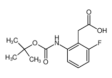 138343-92-7 structure, C13H16FNO4