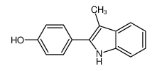 69181-53-9 4-(3-methyl-1H-indol-2-yl)phenol