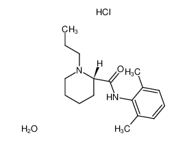 (S)-ropivacaine hydrochloride hydrate 132112-35-7