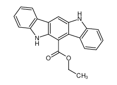 ethyl 5,11-dihydroindolo[3,2-b]carbazole-12-carboxylate 229020-86-4