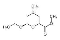 2H-Pyran-6-carboxylicacid,2-ethoxy-3,4-dihydro-4-methyl-,methylester,trans-(9CI) 111301-72-5