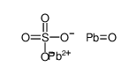 12036-76-9 structure, O5Pb2S