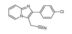 2-[2-(4-chlorophenyl)imidazo[1,2-a]pyridin-3-yl]acetonitrile 17744-99-9