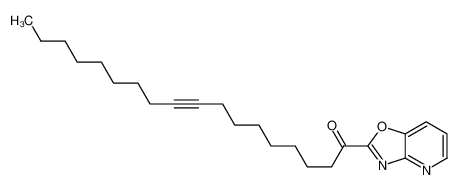 1-([1,3]恶唑并[4,5-b]吡啶-2-基)-9-十八碳炔-1-酮