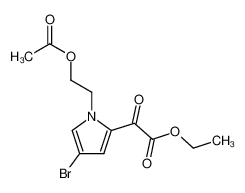 81564-78-5 spectrum, 1-(2-acetoxyethyl)-2-ethoxalyl-4-bromopyrrole