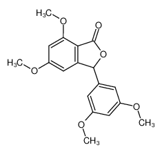 168287-24-9 structure, C18H18O6