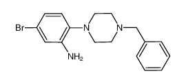 2-(4-Benzyl-1-piperazinyl)-5-bromophenylamine 883908-27-8