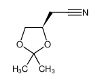 2-[(4R)-2,2-dimethyl-1,3-dioxolan-4-yl]acetonitrile 74923-97-0