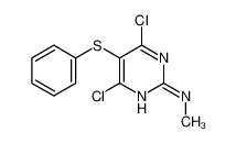 183811-04-3 4,6-dichloro-N-methyl-5-phenylsulfanylpyrimidin-2-amine