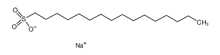 15015-81-3 structure, C16H33NaO3S