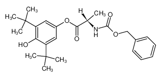 210840-42-9 spectrum, N-(Benzyloxycarbonyl)alanine (3,5-di-tert-butyl-4-hydroxyphenyl)ester