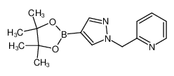 2-[[4-(4,4,5,5-tetramethyl-1,3,2-dioxaborolan-2-yl)pyrazol-1-yl]methyl]pyridine 864754-22-3