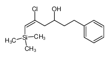 103934-08-3 (E)-5-chloro-1-phenyl-6-(trimethylsilyl)hex-5-en-3-ol