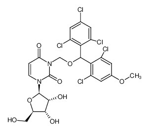 1380572-68-8 structure, C24H21Cl5N2O8