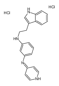 881202-16-0 structure, C21H22Cl2N4