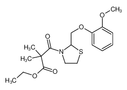 161364-68-7 structure, C18H25NO5S