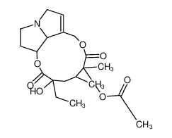 (12S,15R)-15-Hydroxy-11,16-dioxo-15,20-dihydrosenecionan-12-yl ac etate 30000-36-3